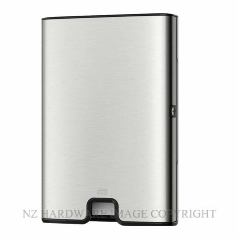 TORK H2 SS 460004 INTERFOLD HAND TOWEL DISPENSER SATIN STAINLESS