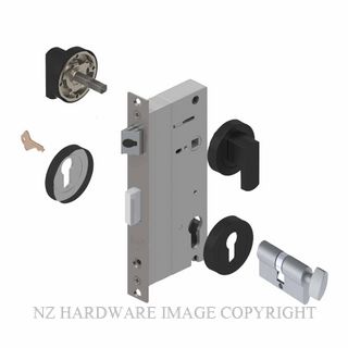 YALE PTR82526B CT MB LATCHING LOCK KITS MATT BLACK