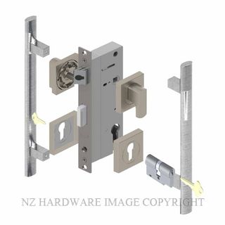 YALE PTS82401/141 DC SC PULL HANDLE LOCK KITS SATIN CHROME