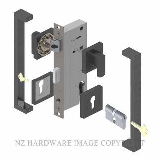 YALE PTS82401/143 DC SP PULL HANDLE LOCK KITS SPECIAL POWDERCOAT
