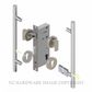YALE PTR82401/142 DC SC PULL HANDLE LOCK KITS SATIN CHROME