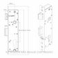 YALE PTR82401/142 DC SC PULL HANDLE LOCK KITS SATIN CHROME