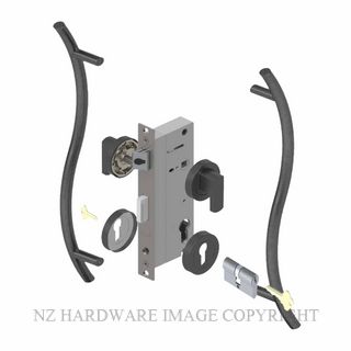 YALE PTR82401/147 DC SP PULL HANDLE LOCK KITS SPECIAL POWDERCOAT