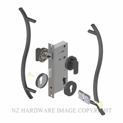 YALE PTR82401/147 DC SP PULL HANDLE LOCK KITS SPECIAL POWDERCOAT