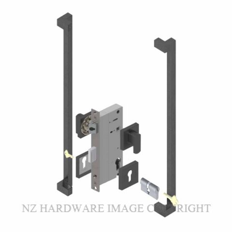 YALE PTS82501/146/600 DC SP PULL HANDLE LOCK KITS SPECIAL POWDERCOAT