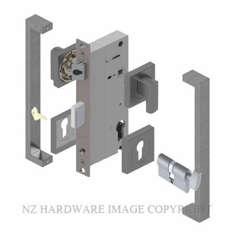 YALE PTS82502/143 CT PP PULL HANDLE LOCK KITS POPULAR POWDERCOAT