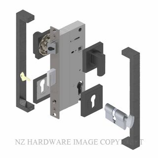 YALE PTS82502/143 CT SP PULL HANDLE LOCK KITS SPECIAL POWDERCOAT
