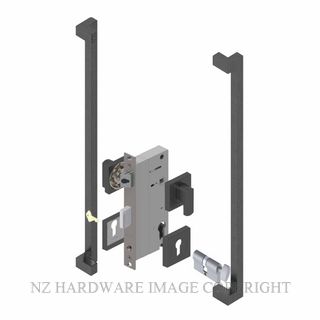 YALE PTS82502/146/600SPEC CT SP PULL HANDLE LOCK KITS SPECIAL POWDERCOAT