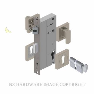 YALE PTS82502BHNI CT BN LATCHING LOCK KIT BRUSHED NICKEL