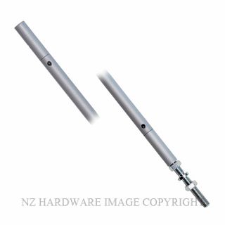 MILES NELSON MNC5711EXTSLV ROD KIT TO SUIT 2430MM DOOR HEIGHT
