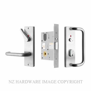 MILES NELSON MNCKITPRDASP DUAL FUNCTION BATHROOM PRIVACY KIT SATIN CHROME