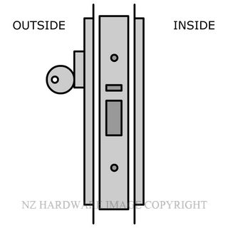 LEGGE 990 N5 NIGHTLATCH SATIN CHROME