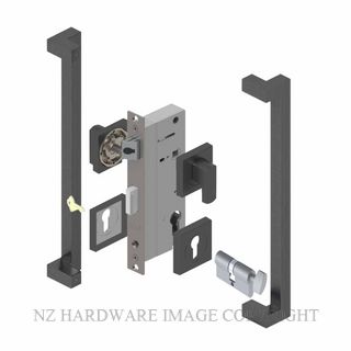 YALE PTS82402/146 CT SP PULL HANDLE LOCK KITS SPECIAL POWDERCOAT