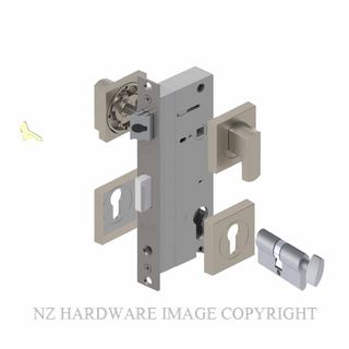 YALE PTS82402BHNI CT BN LATCHING LOCK KIT BRUSHED NICKEL