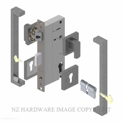 YALE PTS82501/143 DC PP PULL HANDLE LOCK KITS POPULAR POWDERCOAT