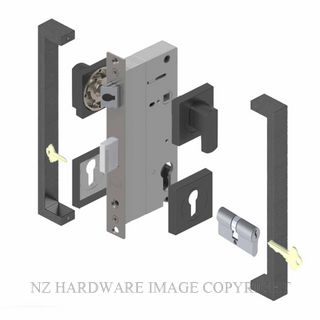 YALE PTS82501/143 DC SP PULL HANDLE LOCK KITS SPECIAL POWDERCOAT