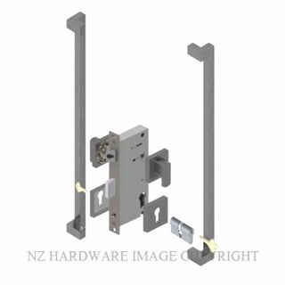 YALE PTS82501/146/600 DC PP PULL HANDLE LOCK KITS POPULAR POWDERCOAT
