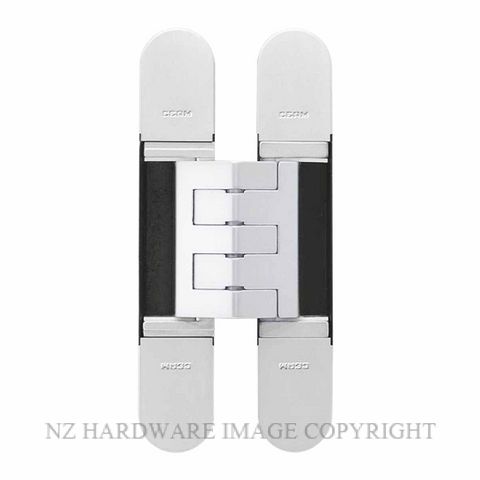 CEAM BAC1431WH 3D ADJUSTABLE CONCEALED DOOR HINGE WHITE