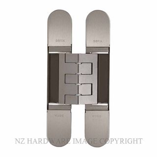 CEAM BAC1431SN 3D ADJUSTABLE CONCEALED DOOR HINGE SATIN NICKEL