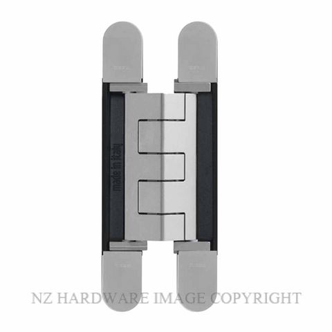 CEAM BAC1432WSI 3D ADJUSTABLE CONCEALED DOOR HINGE WIDE THROW SILVER