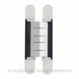 CEAM BAC1432WH 3D ADJUSTABLE CONCEALED DOOR HINGE WHITE