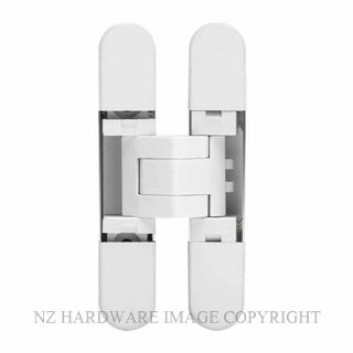 CEAM BAC929WH 3D ADJUSTABLE CONCEALED DOOR HINGE MODEL 929 WHITE
