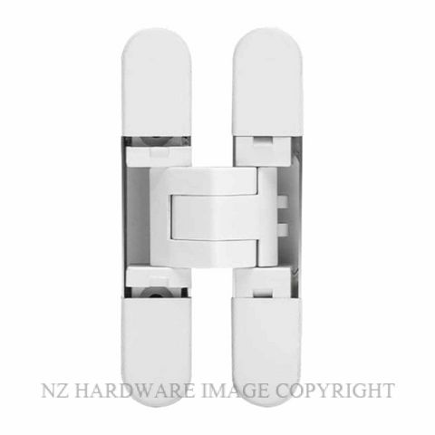 CEAM BAC929WH 3D ADJUSTABLE CONCEALED DOOR HINGE MODEL 929 WHITE