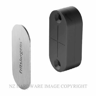 FRITSJURGENS FJ707001 FLUSH CONCEALED MAGNET STAINLESS STEEL
