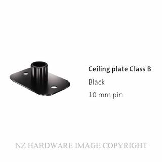 FRITSJURGENS FJS/CPXXBSBK CEILING PLATE | CLASS B | SQUARED |BLACK