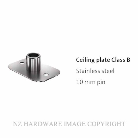FRITSJURGENS FJS/CPXXBSSS CEILING PLATE | CLASS B | SQUARED |SS