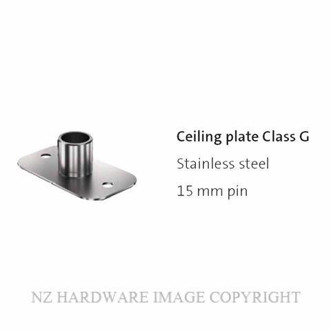FRITSJURGENS FJS/CPXXGSSS CEILING PLATE | CLASS G | SQUARED |SS