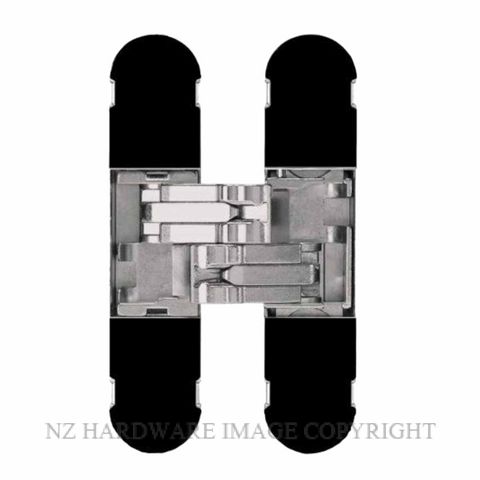 CEAM BAC1129BL 3D ADJUSTABLE CONCEALED DOOR HINGE MATT BLACK