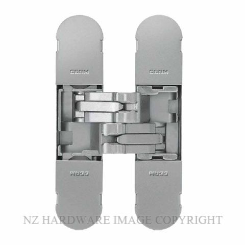 CEAM BAC1129SI 3D ADJUSTABLE CONCEALED DOOR HINGE SILVER