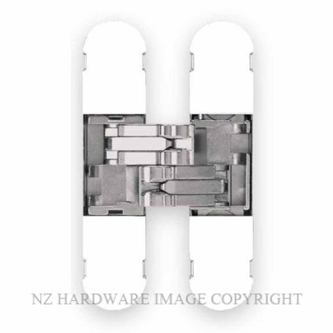 CEAM BAC1129WH 3D ADJUSTABLE CONCEALED DOOR HINGE WHITE