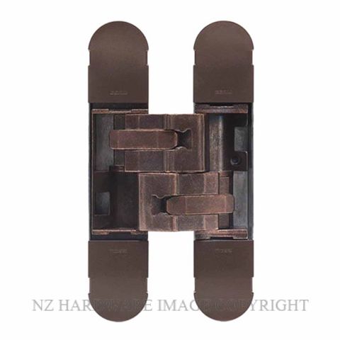 CEAM BAC1131SBZ 3D ADJUSTABLE CONCEALED DOOR HINGE BRONZE