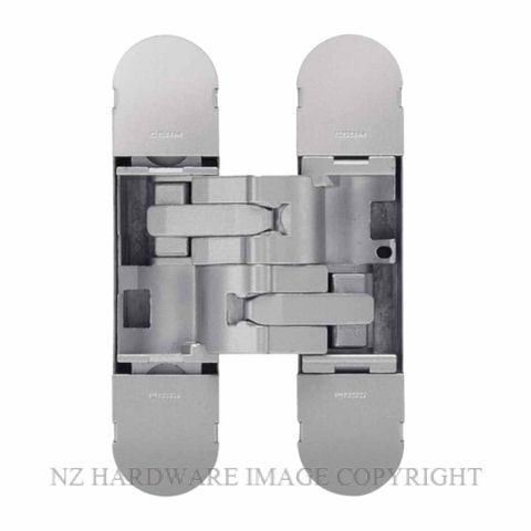 CEAM BAC1230SSI 3D ADJUSTABLE CONCEALED DOOR HINGE WIDE THROW SILVER