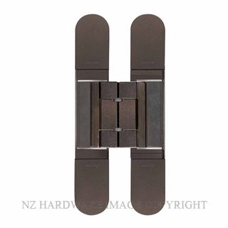 CEAM BAC1430BZ 3D ADJUSTABLE CONCEALED DOOR HINGE BRONZE