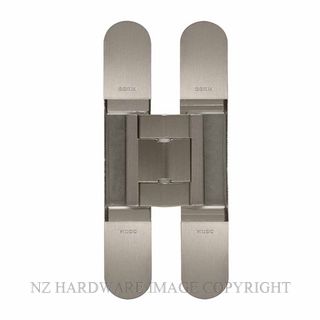 CEAM BAC1430SN 3D ADJUSTABLE CONCEALED DOOR HINGE SATIN NICKEL
