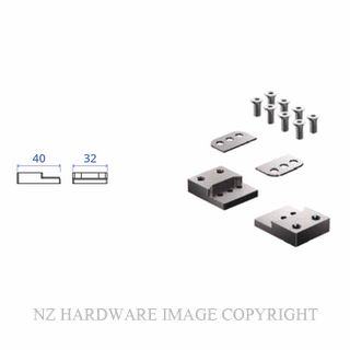 FRITSJURGENS FJS/MTADAPT2N TPR TAGS| USED FOR ALUMINIUM FRAMES | 1 SET PER COMPONENT USED
