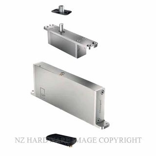FRITSJURGENS FJS/STM+70ASBK FULL KIT | SYSTEM M+A |70 MM MIN PIVOT POINT | SQUARED FLOOR PLATE | PVD BLACK
