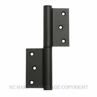 JUSTOR BIMZB MZ SPRING HINGE PAIR: BLACK