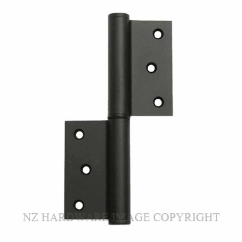 JUSTOR BIMZB MZ SPRING HINGE PAIR: BLACK