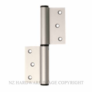 JUSTOR BIMZS MZ SPRING HINGE PAIR: SILVER