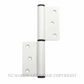 JUSTOR BIMZW MZ SPRING HINGE PAIR: WHITE