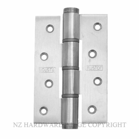 JUSTOR BISA120SS SA120 SPRING HINGE: SATIN STAINLESS