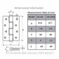 JUSTOR BISA120SS SA120 SPRING HINGE: SATIN STAINLESS