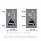 JUSTOR BIST150SS ST150 SPRING HINGE: SATIN STAINLESS