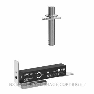 JNF IN.05.203.HO HYDRAULIC PIVOT 60KG SATIN STAINLESS