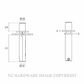 JNF IN.05.203.HO HYDRAULIC PIVOT 60KG SATIN STAINLESS