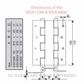 JUSTOR BIDA120WAS DAW120 WALL MNT SPRING HINGE: SILVER
